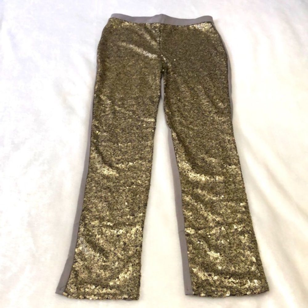 Joyfolie Sequin Stretchy Pants Size 14, New without Tag